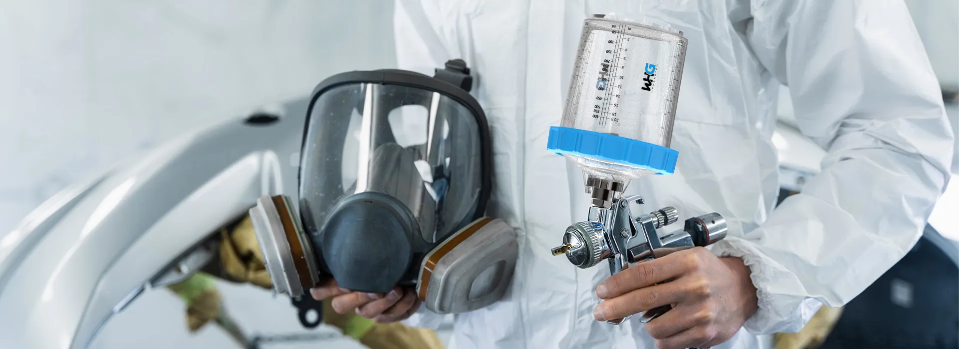 WHGAuto Disposable Paint Cup System – Professional Automotive Spray Solutions