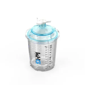 HZH NH-650ML Disposable Paint Cup System Front Left Angle