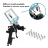 HZH NH-650ML Disposable Paint Cup System in Use with Automotive Spray Gun
