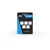 HZH WH-650ML Disposable Paint Cup System Dispenser Packaging showing rear side with cup and lid