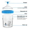 WHGAuto 400ml Short Disposable Paint Cup Dimensions and Technical Specifications