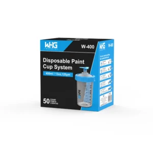 WHGAuto 400ML Taller Disposable Paint Cup System box