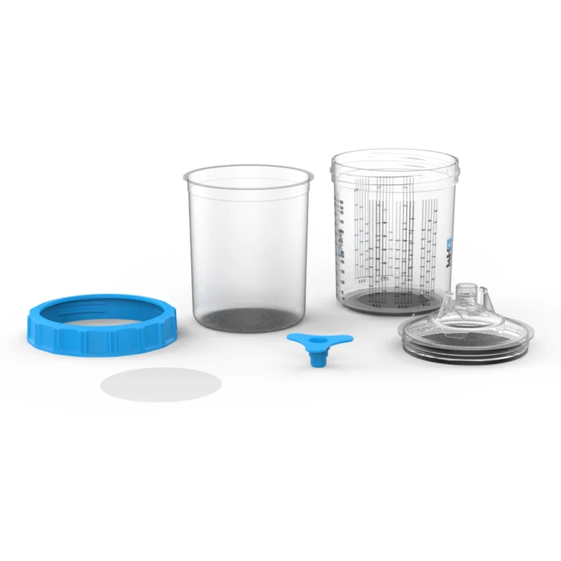 WHGAuto 650ml Disposable Paint Cup with Lid and Liner Components