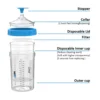 WHGAuto 850ml Disposable Paint Cup Dimensions and Technical Specifications